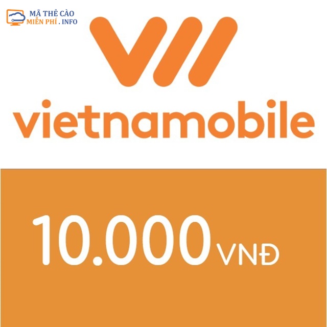 Thẻ cào điện thoại Vietnamobile miễn phí
