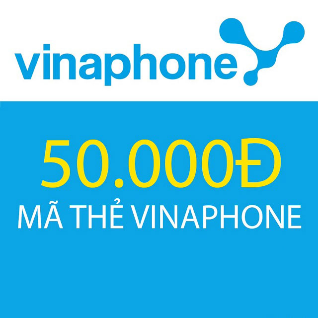 Thẻ cào điện thoại Vinaphone 50k miễn phí, Free card SLL