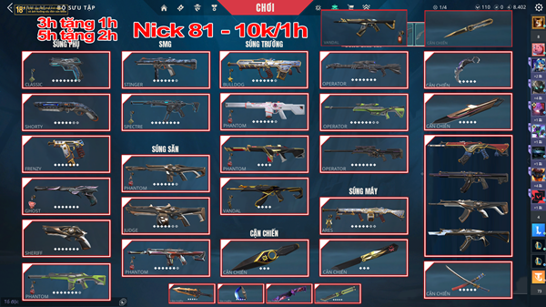 Thuê Acc Valorant - Giá Rẻ, Uy tín, Nick Vip!