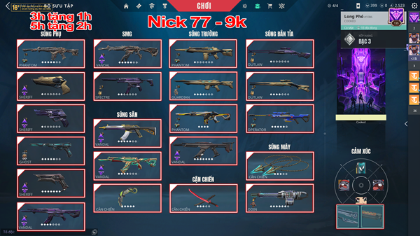 Thuê Acc Valorant - Giá Rẻ, Uy tín, Nick Vip!